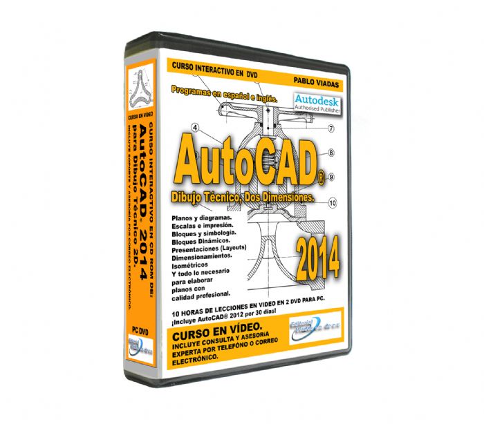 Curso Básico de AutoCAD Mecánico. Video.